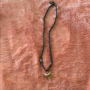 Shark tooth necklace